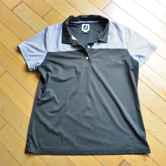 FJ FootJoy Golf Polo Top – Women’s Size M - Picture 1 of 9